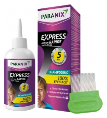 Paranix Express Action Rapide 5 minutes Shampoing Anti-Poux 300 ml