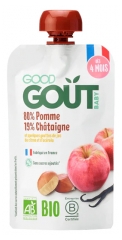 Good Goût Pomme Châtaigne dès 4 Mois Bio 120 g