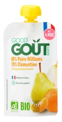 Good Goût Poire Williams Clémentine dès 4 Mois Bio 120 g