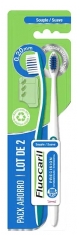 Fluocaril 2 Brosses à Dents Précision Interdentaire Souple