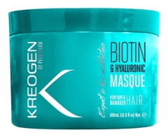 Kreogen Vyživuj&iacute;c&iacute; maska pro such&eacute;, po&scaron;kozen&eacute; vlasy Biotin