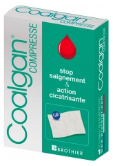 Coalgan Stop Saignement &amp; Action Cicatrisante 5 Compresses Stériles