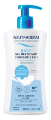 Neutraderm Baby Gel Nettoyant Douceur 3en1 400 ml