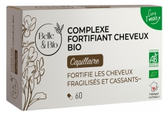 Belle & Bio Complejo Org&aacute;nico Fortalecedor del Cabello 60 C&aacute;psulas