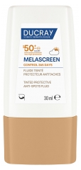 Ducray Melascreen Tonirani Fluid za Za&scaron;čito pred Pigmentnimi Madeži SPF50+ 30 ml