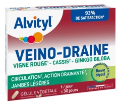 Alvityl Veino-Draine 30 Gélules