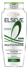 Elseve Champ&uacute; Multi-Vitamin&eacute; 2en1 Vitalidad 300 ml