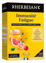 Herbesan Immunity Fatigue 20 Ampoules
