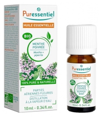 Puressentiel &AElig;terisk Olie Pebermynte &Oslash;kologisk 30 ml