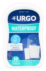 Urgo Waterproof 2 Formats 20 Pansements