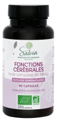 Salvia Nutrition Ulei Complet de Perilla Funcții Cerebrale Bio 90 Capsule