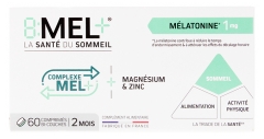 8Mel+ Melatonin 1 mg 60 Bi-Coated Tablets