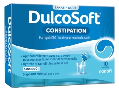 Sanofi DulcoSoft Z&aacute;cpa 10 s&aacute;čků