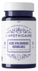 Les Préparations de l'Apothicaire Acide Hyaluronique Assimilable 30 Gélules