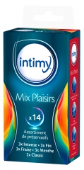 mix Plaisirs 14 Preservativos
