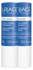 Uriage X&eacute;mose Hydraterende Lip Stick Set van 2 x 4 g