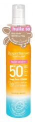 Respectueuse Huile Solaire SPF50 100 ml