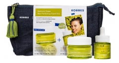 Korres Santorini Hrozny Sada Proti Roz&scaron;&iacute;řen&yacute;m P&oacute;rům 40 ml + Elix&iacute;r Sametov&aacute; Pleť 15 ml Zdarma