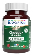 Juvamine Cheveux 2en1 60 Gummies
