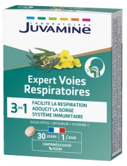 Juvamine Expert Apparato Respiratorio 3in1 30 Compresse Adatte