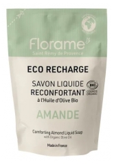 Florame Savon Liquide Réconfortant Amande Éco-Recharge Bio 470 ml