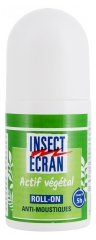 Insect Ecran Roll-on Anti-Moustiques Actif Végétal 50 ml