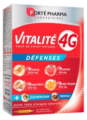 Forté Pharma Vitalidad 4G Defensas 20 Ampollas