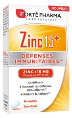 Fort&eacute; Pharma Zink 15+ 60 Tabletten