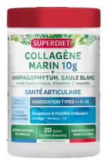 Superdiet Marint Kollagen 10 g + Dj&aelig;vleklo og Hvid Pil 220 g