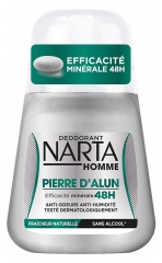 Narta Desodorante Hombre Piedra de Alumbre 48H 50 ml