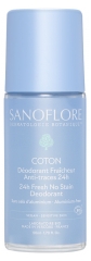 Déodorant Fraîcheur 24H Coton Roll-On Bio 50 ml