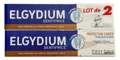 Elgydium Tandkr&auml;m Karieskydd Set med 2 x 75 ml