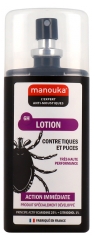 Manouka Spray Lotion Contre Tiques et Puces 75 ml