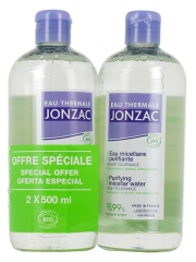 &Aacute;gua Termal Jonzac Pure &Aacute;gua Micelar Purificante Bio Pack de 2 x 500 ml