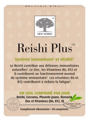 Nuevo Nordic Reishi Plus 30 Comprimidos