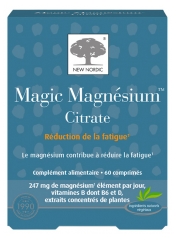 Nuevo Nordic Magnesio Citrato 60 Comprimidos