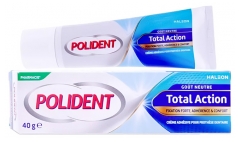 Polident Corega A&ccedil;&atilde;o Total Creme Adesivo para Pr&oacute;tese Dent&aacute;ria 40 g