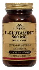 Solgar L-Glutamiini 500 mg 50 Kasviskapselia