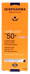 Fluid colorat Isispharma Uveblock SPF50+ 40 ml