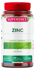 Superdiet Zinc 60 Comprimés