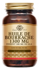 Solgar &Oacute;leo de Borragem 1300 mg 30 C&aacute;psulas