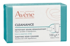 Avène Cleanance Nettoyant Solide Désincrustant 100 g
