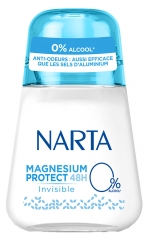 Narta Magn&eacute;sio Protect Desodorante Invis&iacute;vel 48H 50 ml