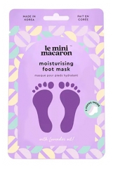 Mini Macaron Hydratačn&iacute; maska na nohy Levandule