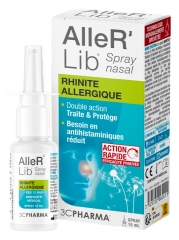 3C Pharma AlleR'Lib Rhinite Allergique Spray Nasal 15 ml