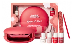 Kit de Esmaltes de Unhas em Gel Le Mini Macaron O Maxi Vermelho e Eu