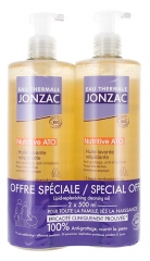 Eau de Jonzac Nutritivo AP+ Huile Lavante Relipidante Bio Set di 2 x 500 ml