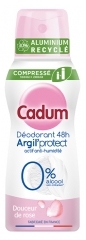 Desodorizante Cadum Argil'Protect 48H Suavidade de Rosa Spray 100 ml