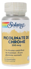 Solaray Chromo pikolinatas 200 mcg 50 Tablečių