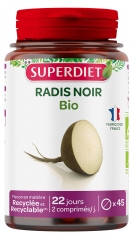 Superdiet Svart R&auml;ttika Ekologisk 45 Tabletter